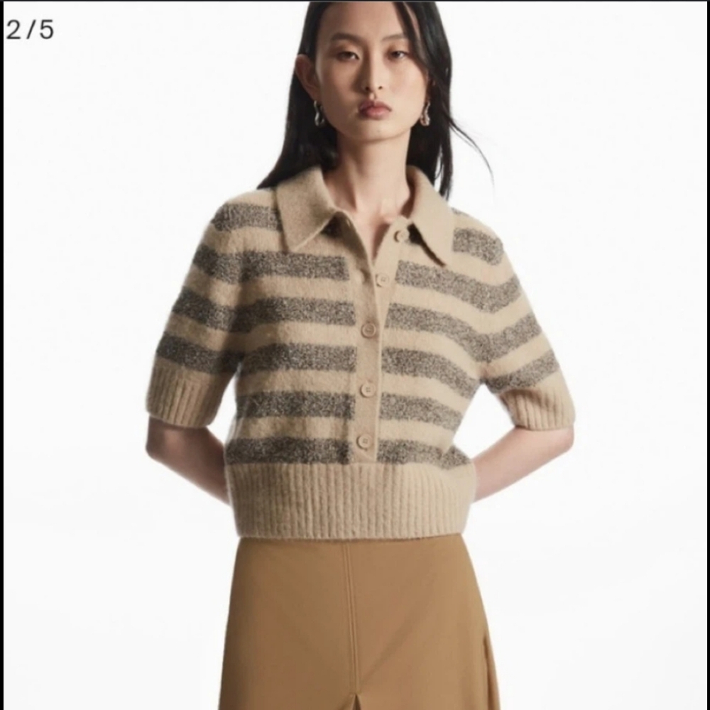 COS Wool Blend Cardigan